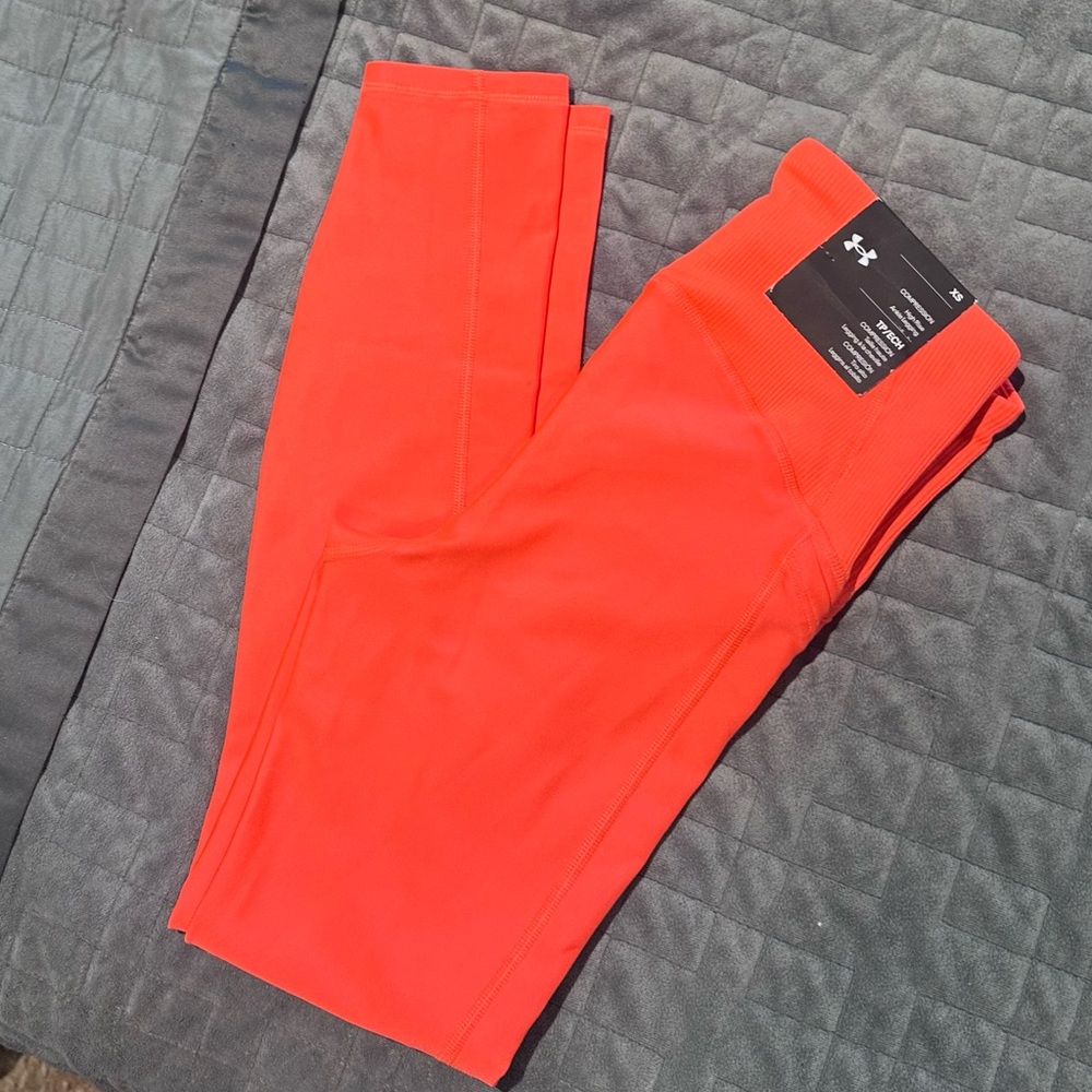 Under Armour Red Performance Leggings